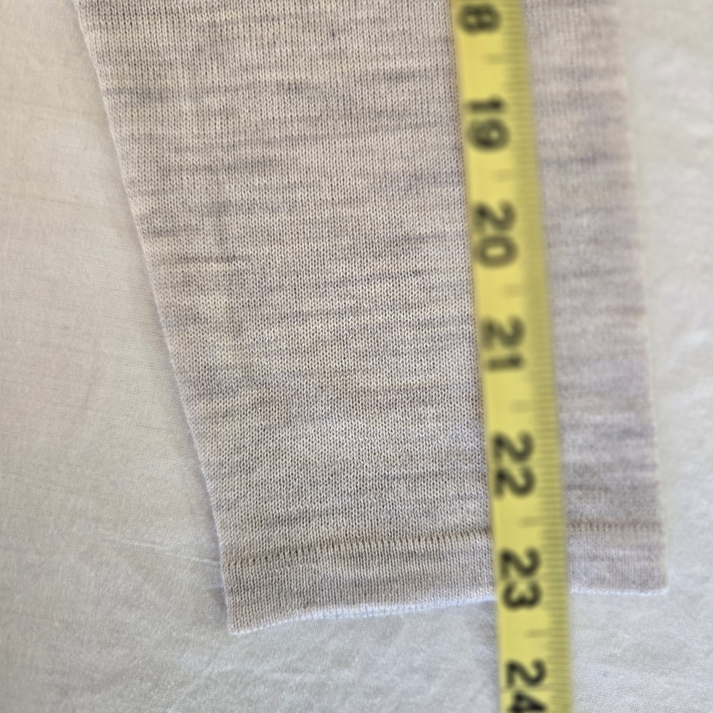 Eileen Fisher Soft Gray Knit Cardigan - Picture 13 of 14